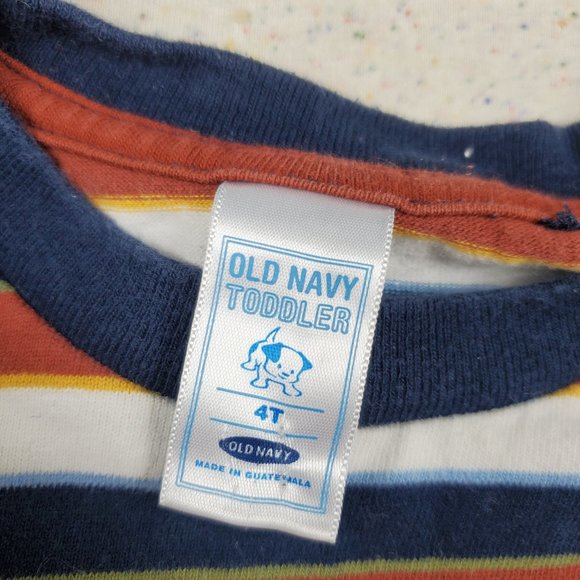 Y2k Old Navy Striped Shirt 4t - Picture 6 of 9